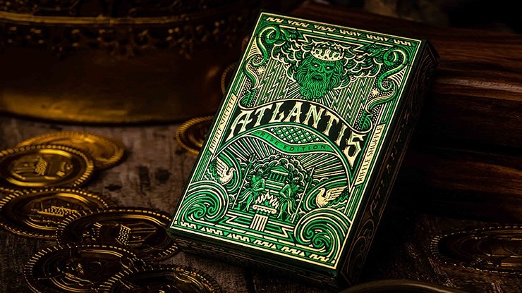 Atlantis Rise Edition Playing Cards by Riffle Shuffle - Merchant of Magic