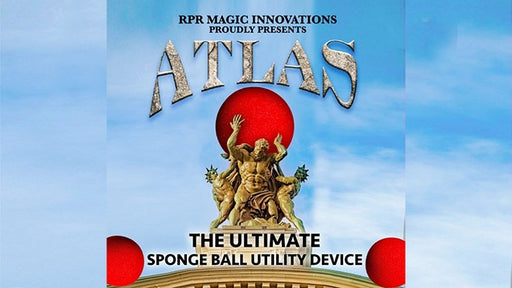Atlas Sponge Ball Utility Device - Red - Merchant of Magic