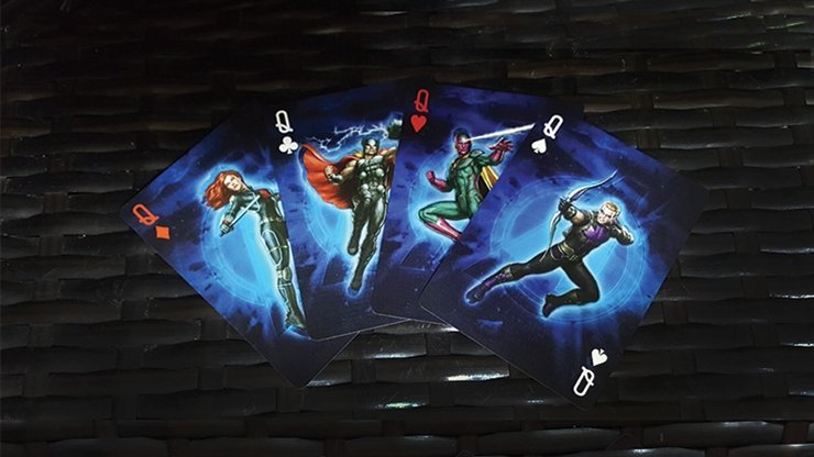 Avengers Captain America Playing Cards - Merchant of Magic