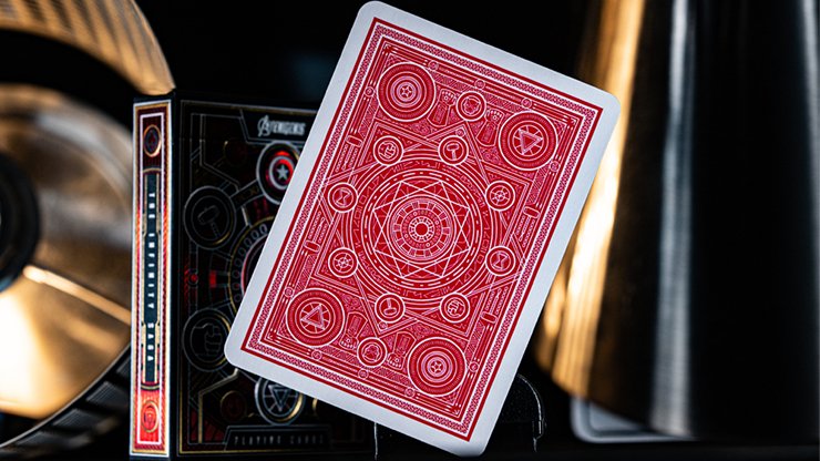 Avengers: Red Edition Playing Cards by theory11 - Merchant of Magic