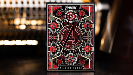 Avengers: Red Edition Playing Cards by theory11 - Merchant of Magic