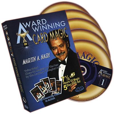 Award Winning Card Magic (5 DVD Set) by Martin Nash - DVD - Merchant of Magic