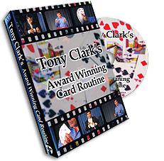Award Winning Card Routine Tony Clark, DVD - Merchant of Magic