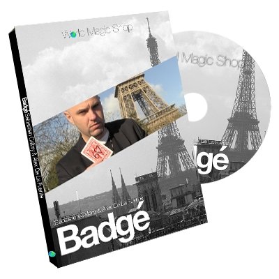 Badge (DVD and Gimmick) by Alexis De La Fuente and Sebastien Calbry - DVD - Merchant of Magic