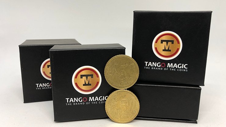 Balancing Coin (50 cents Euro) by Tango - Merchant of Magic