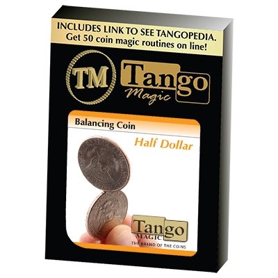 Balancing Coin (Half Dollar) by Tango Magic (D0067) - Merchant of Magic