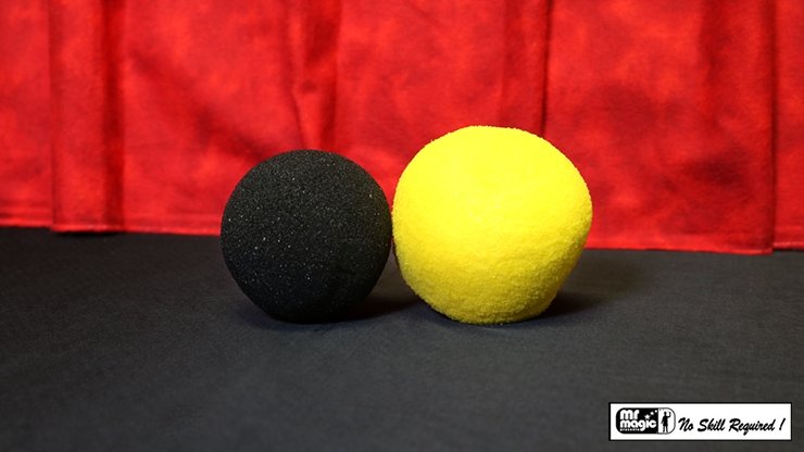 Ball To Dice (Yellow/Black) by Mr. Magic - Merchant of Magic