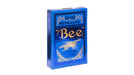 Bee Blue MetalLuxe Playing Cards by US Playing Card - Merchant of Magic