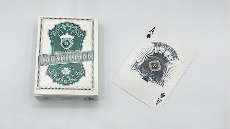 Benchmark (Teal) Playing Cards - Merchant of Magic