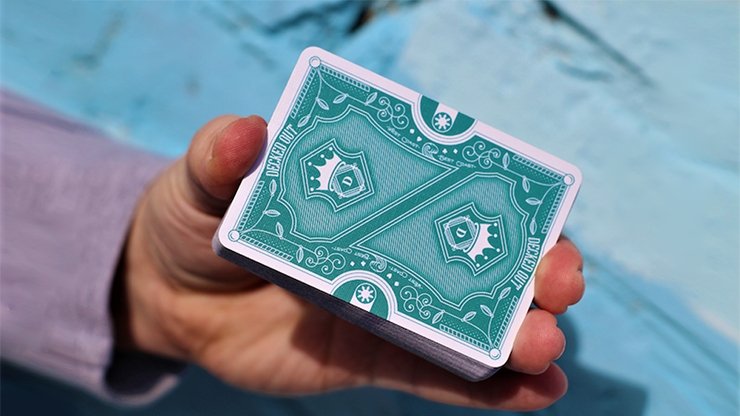Benchmark (Teal) Playing Cards - Merchant of Magic