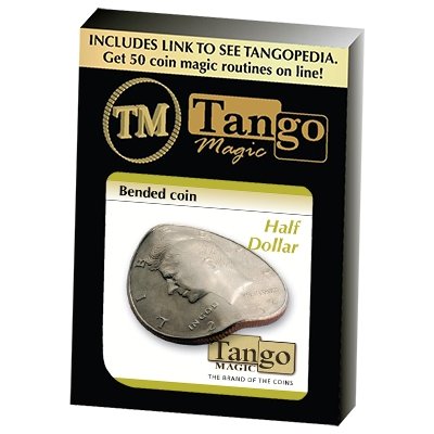 Bended Coin (Half Dollar)(D0098) by Tango - Merchant of Magic