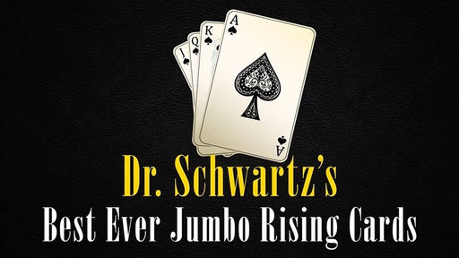 BEST EVER JUMBO RISING CARDS by Martin Schwartz - Trick - Merchant of Magic