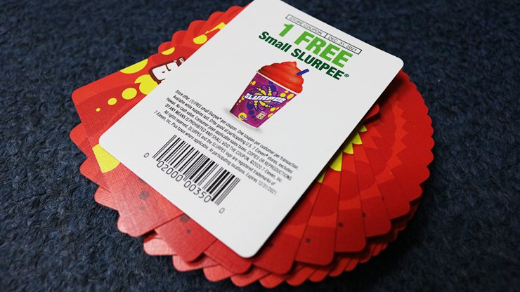 Bicycle 7-Eleven Slurpee 2020 (Red) Playing Cards - Merchant of Magic