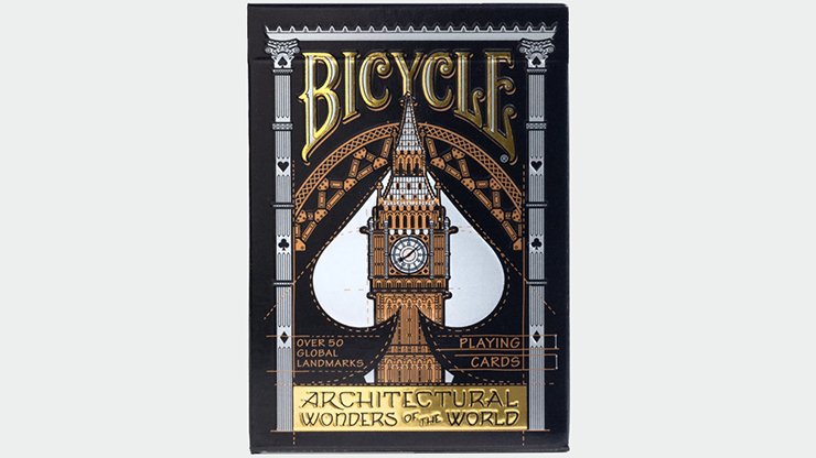 Bicycle Architectural Wonders Playing Cards by US Playing Card Co. - Merchant of Magic