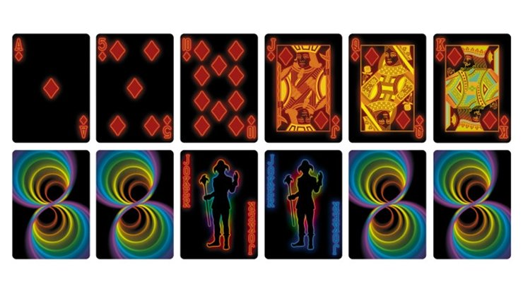 Bicycle Aura Playing Cards by Collectable Playing Cards - Merchant of Magic