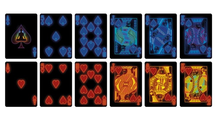 Bicycle Aura Playing Cards by Collectable Playing Cards - Merchant of Magic