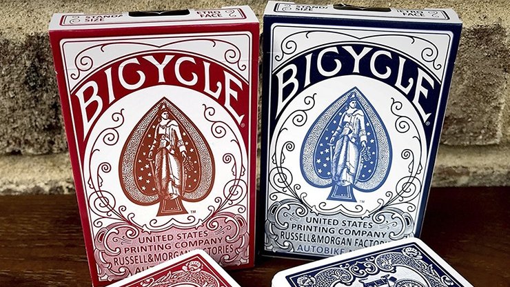 Bicycle AutoBike No. 1 (Blue) Playing Cards - Merchant of Magic