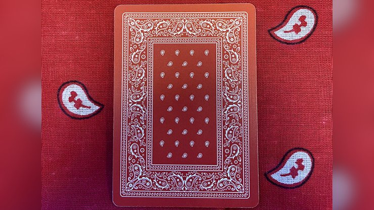 Bicycle Bandana Stripper (Red) Playing Cards - Merchant of Magic