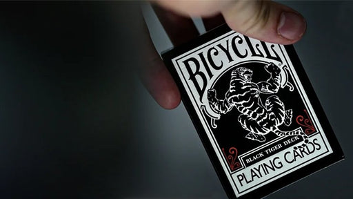 Bicycle Black Tiger Red Playing Cards - Merchant of Magic