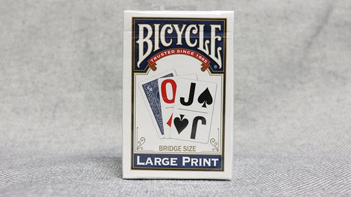 Bicycle Bridge (Blue) Large Print by USPCC - Merchant of Magic
