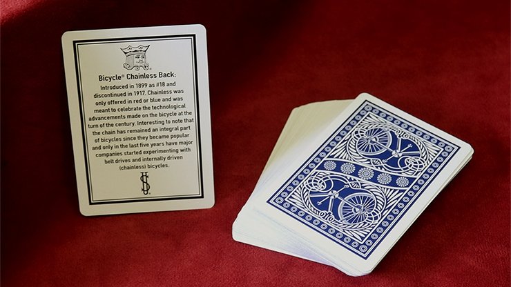 Bicycle Chainless Playing Cards (Blue) by US Playing Cards - Merchant of Magic