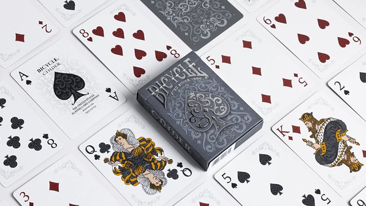 Bicycle Cinder Playing Cards by US Playing Card - Merchant of Magic