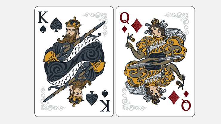 Bicycle Cinder Playing Cards by US Playing Card - Merchant of Magic