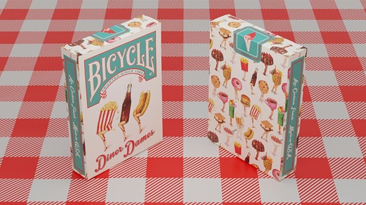 Bicycle Diner Dames Playing Cards by Kelly Gilleran - Merchant of Magic