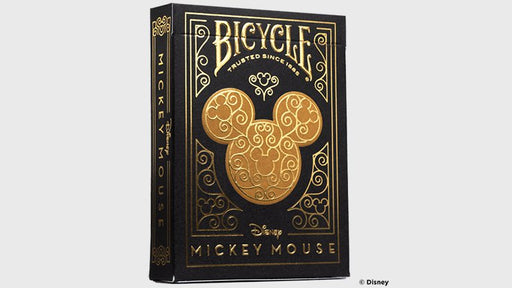 Bicycle Disney Mickey Mouse (Black and Gold) by US Playing Card Co. - Merchant of Magic