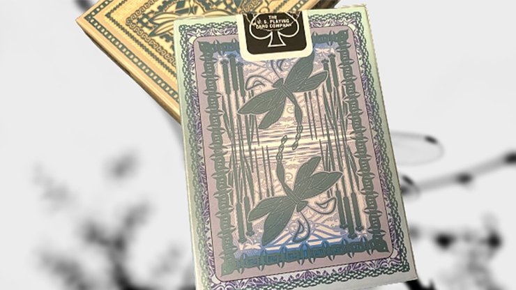 Bicycle Dragonfly (Teal) Playing Cards - Merchant of Magic