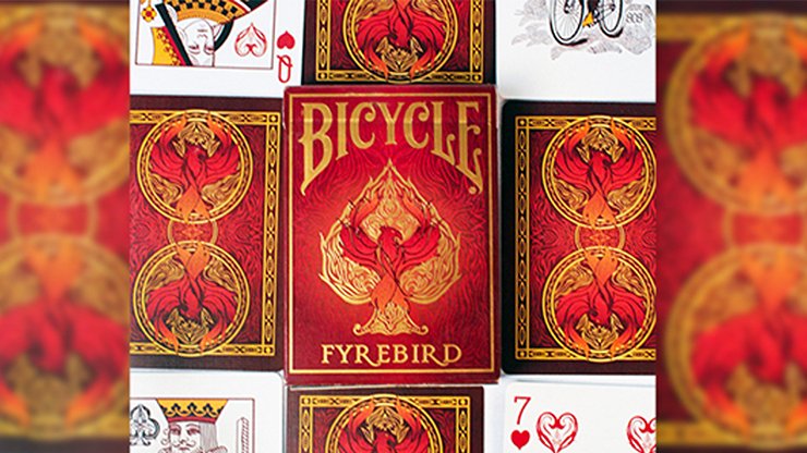 Bicycle Fyrebird Playing Cards - Merchant of Magic