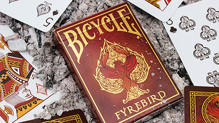 Bicycle Fyrebird Playing Cards - Merchant of Magic