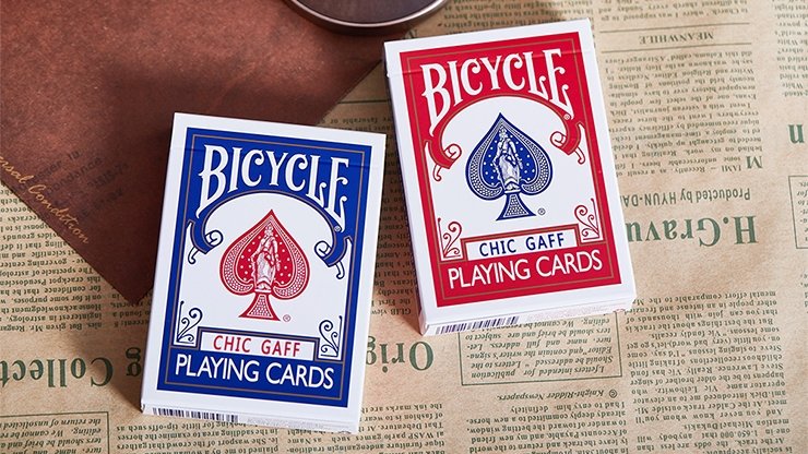 Bicycle Gaff Rider Back V2 (Blue) Playing Cards by Bocopo - Merchant of Magic