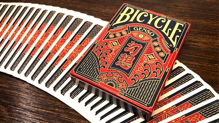 Bicycle Genso Blue Playing Cards by Card Experiment - Merchant of Magic