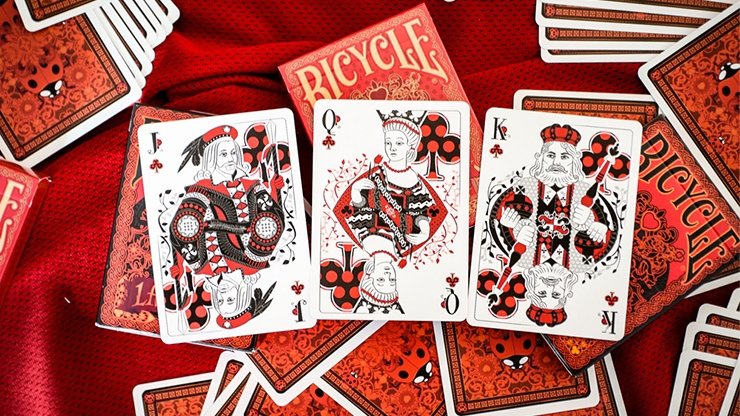 Bicycle Gilded Limited Edition Ladybug (Black) Playing Cards - Merchant of Magic
