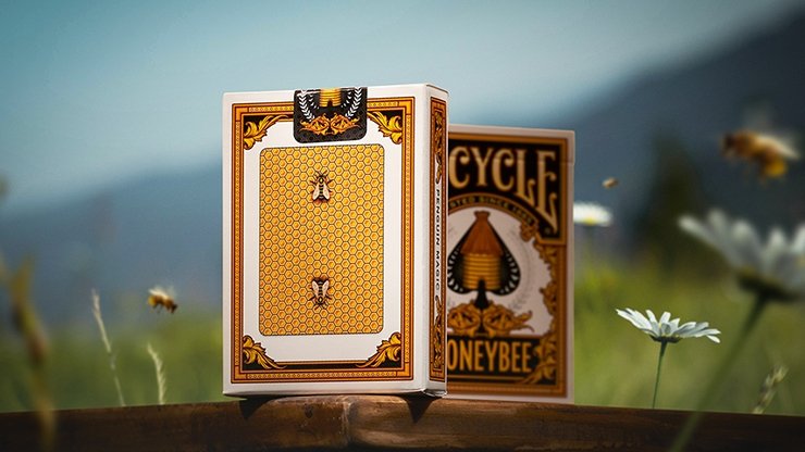 Bicycle Honeybee (Yellow) Playing Cards - Merchant of Magic