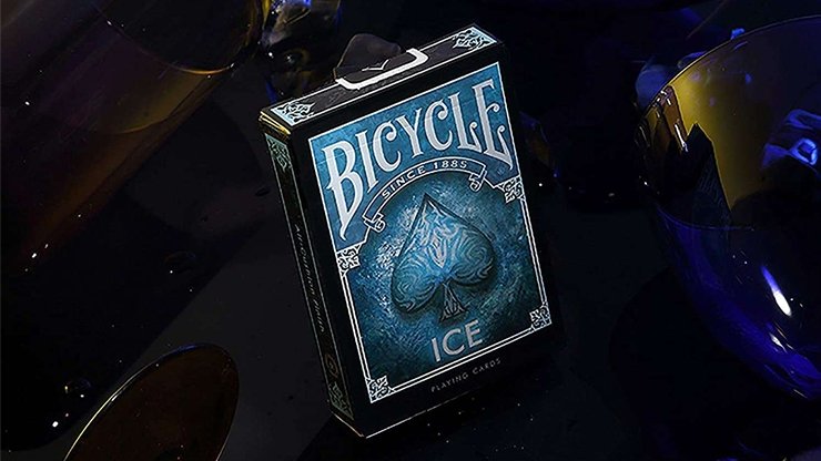Bicycle Ice Playing Cards by US Playing Cards - Merchant of Magic