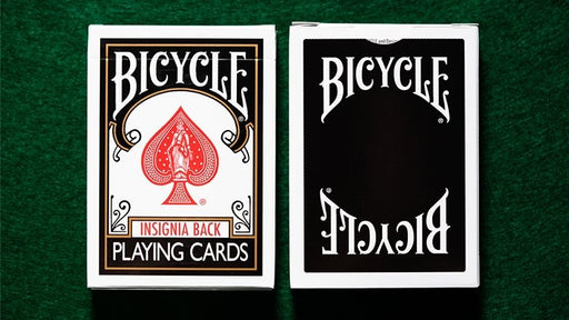 Bicycle Insignia Back (Black) Playing Cards - Merchant of Magic