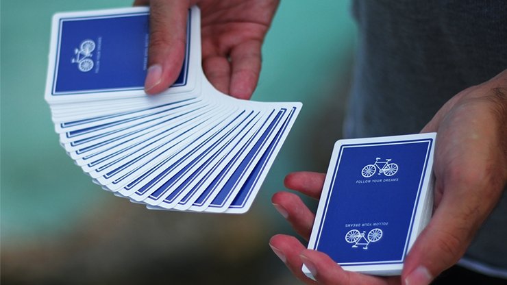 Bicycle Inspire (Blue) Playing Cards - Merchant of Magic