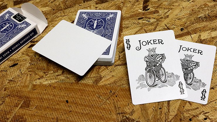 Bicycle Maiden Back (Blue) by US Playing Card Co - Merchant of Magic