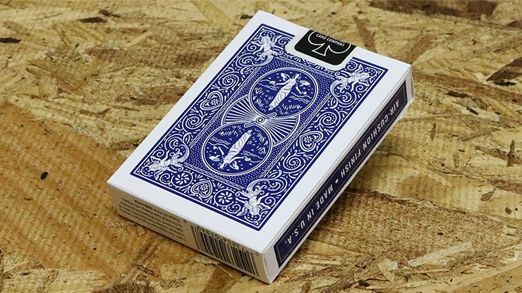 Bicycle Maiden Back (Blue) by US Playing Card Co - Merchant of Magic