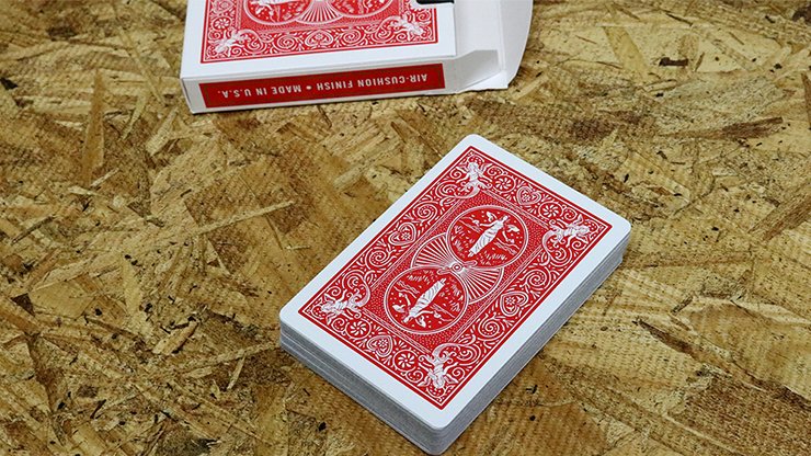 Bicycle Maiden Back (Red) by US Playing Card Co - Merchant of Magic