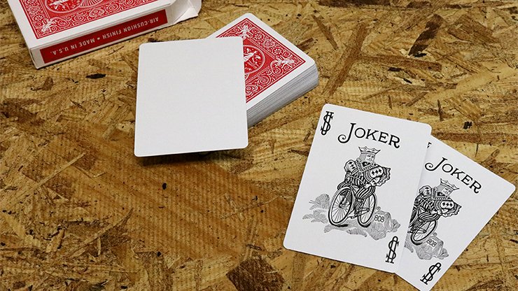 Bicycle Maiden Back (Red) by US Playing Card Co - Merchant of Magic