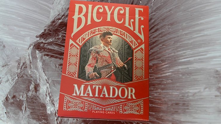 Bicycle Matador (Red Gilded) Playing Cards - Merchant of Magic