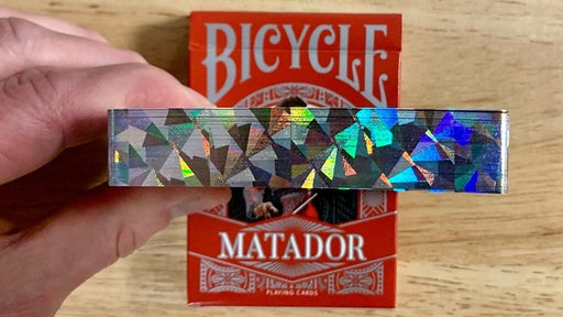 Bicycle Matador (Red Gilded) Playing Cards - Merchant of Magic