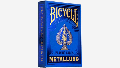 Bicycle Metalluxe Blue Playing Cards by US Playing Card Co. - Merchant of Magic