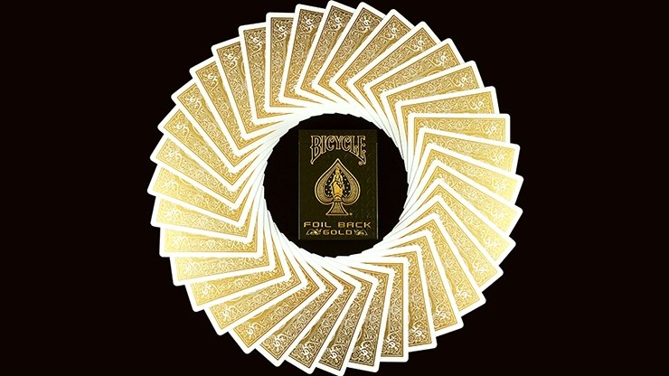 Bicycle MetalLuxe Gold Playing Cards Limited Edition by JOKARTE - Merchant of Magic