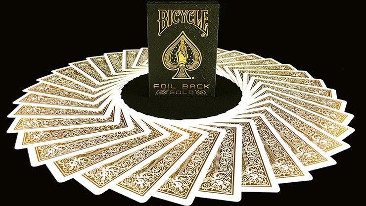 Bicycle MetalLuxe Gold Playing Cards Limited Edition by JOKARTE - Merchant of Magic