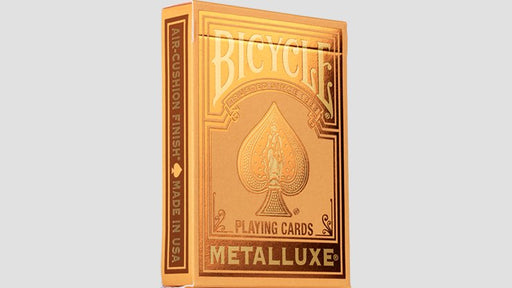 Bicycle Metalluxe Orange Playing Cards by US Playing Card Co. - Merchant of Magic