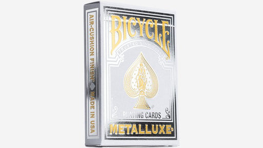 Bicycle Metalluxe Silver Playing Cards by US Playing Card Co. - Merchant of Magic